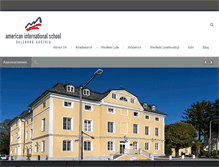 Tablet Screenshot of ais-salzburg.at